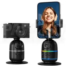 Estabilizador de Celular 360º Inteligente com Rastreamento Facial IA Automático Suporte de Celular
