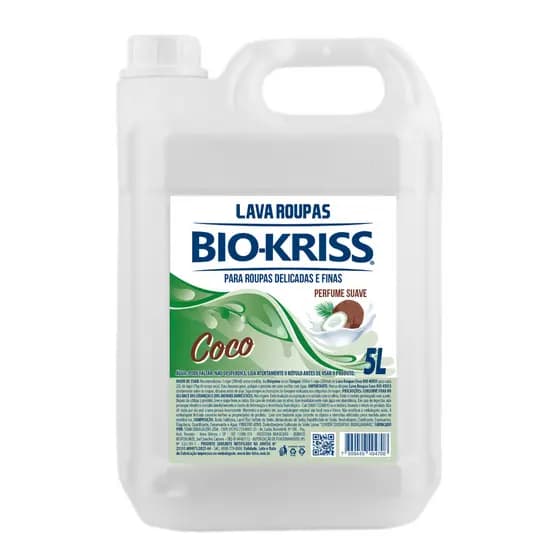LAVA ROUPAS COCO BIO-KRISS 5 L