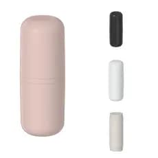 Estojo Porta Escova e pasta de Dente para banheiro com Tampa escovas dentes Multiuso Varias Cores Creme dental OU
