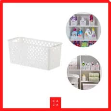 Cesto Organizador Caixa Organizadora Retangular Armario Organizador Guarda Roupa Lavanderia Banheiro