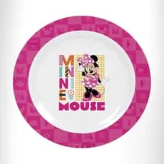 Prato Fundo Infantil Minnie Mouse Disney Melamine Tuut