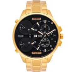 Relógio Orient Masculino Dourado Cronógrafo MGSST003 P2KX Original