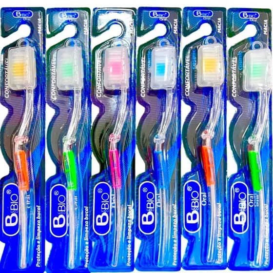 Escovas de Dente Adulto 12 Unidades