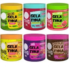 Gelatina Ativadora e Modeladora De Cachos Para Cabelos Ondulados, Cacheados E Crespos