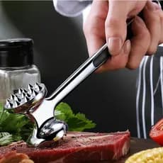 Martelo Batedor Para Carne Zinco Duas Faces Gourmet