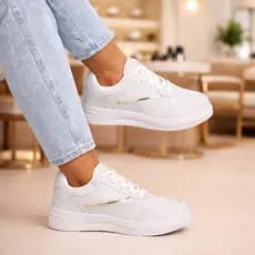 Tênis Feminino Casual Leve Confortável e Estiloso Para o Dia a Dia