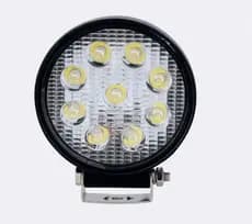 Farol Milha 27w Redondo 9 Leds 12v 24v Universal Aaatop