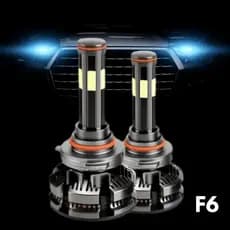 Farol de Carro Lâmpada LED H4 Automotiva F6 H7 H8 H9 H11 HB3 HB4 Branco frio Farol Alto Baixo Milha