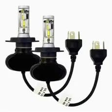 Par Lâmpadas Ultra Led Farol Milha Aaatop R1-H4 Luz Branco Frio