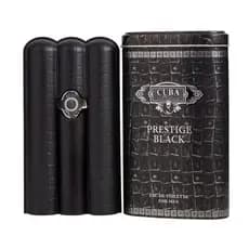Perfume Cuba Masculino Prestige Black Eau de Toilette 90 ML Original Importado