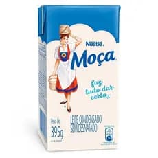 Kit 02 Leite Condensado Semidesnatado MOÇA Caixinha 395g
