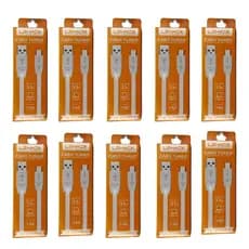 Kit 10/15/20 Cabo Turbo Tipo C Carregamento Rápido 1 Metro – USB Type-C