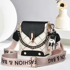 Bolsa Feminina Porta Celular Transversal Feminina Passeio Com Chaveiro