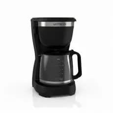 Cafeteira Elétrica 1,2 L Unitermi Preta 30 Xícaras Prático Café Rápido
