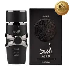 Perfume Arabe Original Lattafa Asad Elixir Edp 100ml Última versão 2026 Atualização poderosa