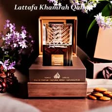 Perfume Nobre Perfume Lattafa Khamrah Eau De Parfum Unissex 100ml ORIGINAL Presente dias