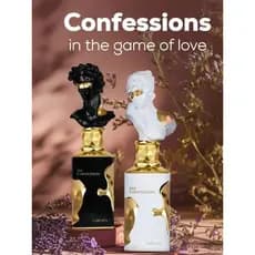 Lattafa Perfume Árabe Original Her Confession His Confession Eau De Parfum Feminino EDP 100 ml