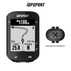 Kit Ciclocomputador iGPSPORT BSC200 GPS + Sensor de Cadência Xoss 🇧🇷 Envio do Brasil