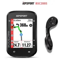 Ciclocomputador GPS Bike iGPSPORT BSC200S Tela Colorida ANT+