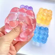 1/2 Pçs Novo Tridimensional Maltose Doces Amassar Música Adulto Alívio Do Estresse Espremer Brinquedos Sensoriais Descom
