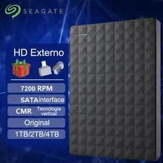 Seagate Original HD Externo 1TB/2TB/4TB SSD USB 3.0 Adaptador De Presente De Velocidade De Transmissão Rápida