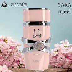 Perfume Lattafa Original YARA Eau De Toilette Rosa Para Mulher Fragrância De Longa Duração Enviado Localmente 100ml