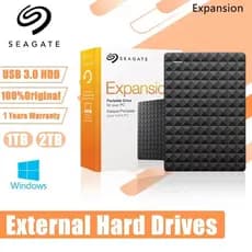 Disco Rígido Externo Portátil Seagate One Touch 1 Tb/2/4 USB 3.1 Fino