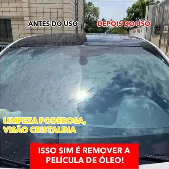 Pó De Polimento De Vidro De Carro-Poderoso Filme De Óleo E Removedor De Arranhões , Maravilha De Reparo De Pára-Brisa