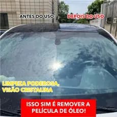 Pó De Polimento De Vidro De Carro-Poderoso Filme De Óleo E Removedor De Arranhões , Maravilha De Reparo De Pára-Brisa
