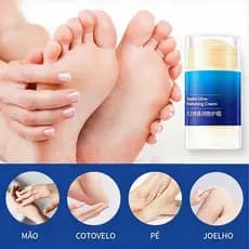 35g Vaselina Creme Hidratante para os Pés Adequado para pés secos, rachados, ásperos e com calosidades Creme hidratante