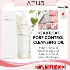Anua Heartleaf Pore Control Cleansing Oil Remove Profundamente A Maquiagem, Remove Cravos E Protege A Pele 200mL