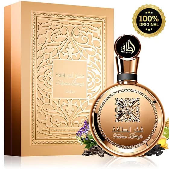 Perfume Arbe Original Fakhar Lattafa Gold Extrait Musculino EDP 100ML