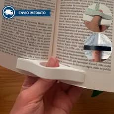 Anel para Leitura apoio Página de Livro – Suporte Confortável (2, 3 ou 4 peças)
