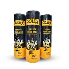PACOTE COM 5 ROLOS DE GOLA HIGIÊNICA DESCARTÁVEL - Golex Mais higiene, proteção