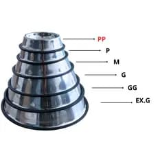 Comedouro E bebedouro Inox Para Pets Caes/Gatos/Hamister e Coelhos