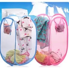Cesto Organizador Dobrável de Roupa/Brinquedos/Multiuso Cor aleatória
