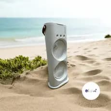 Mini Refrigerador De Ar Ventilador Climatizador Umidificador LED Duplo Reservatório SEM CONTROLE