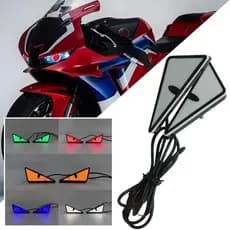 Par Farol Led Olho De Águia 12V Universal Luz Decorativa Para Carro Moto E Caminhonete