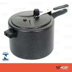 Panela de Pressão 4,5 Litros ASJ Preta Craqueada Envio Imediato