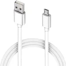 CABO CARREGADOR RÁPIDO REFORÇADO MICRO-USB V8 2 OU 3 METROS BRANCO