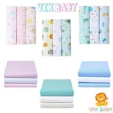 Kit 3 Cueiros para Bebê Flanelado Estampado ou Liso 1,00 X 80cm - 100% Algodão - Karinho