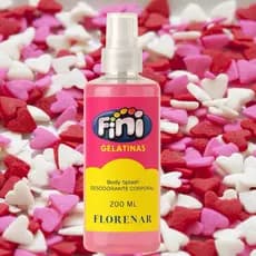 1 Body Splash Fini com gliter 200Ml