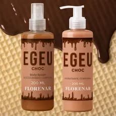 Kit Feminino Egeo Choc High - Body Splash Egeo Choc 200Ml + Hidratante Corporal Egeo Choc 200ML