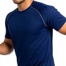 Camiseta Blusa Dry Fit Esportiva Masculina Camisa Raglan Academia Treino Corrida Poliéster Premium