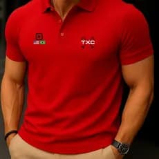 Camisa Polo Masculina Piquet Premium Estilo Country Sertanejo Casual