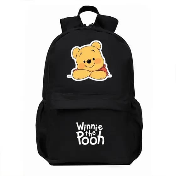 Mochila Escolar Ursinho Pooh Bolsa De Costas Mochila Volta As Aulas Bolsa Urso