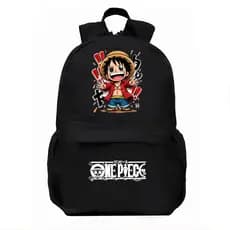Mochila Masculina Mochila One Piece Juvenil Costas