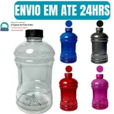 Garrafa De Água  1L Galão Para Academia Treino Trabalho RESISTENTE ENVIO IMEDIATO