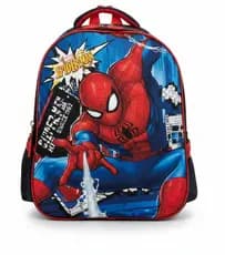 Mochila Escolar Homem-Aranha Resistente para Meninos