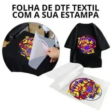 Transfer DTF Personalizado para Camisetas - Alta Qualidade